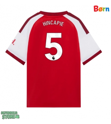 Arsenal Piero Hincapie #5 Replika Babytøj Hjemmebanesæt Børn 2026-27 Kortærmet (+ Korte bukser)